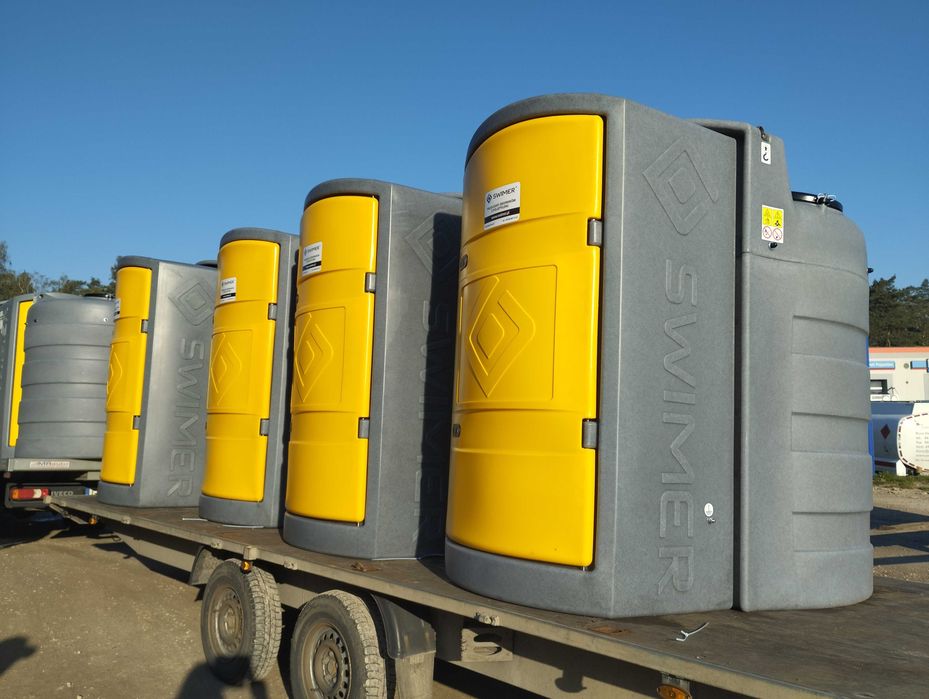 Zbiornik na paliwo 1500 l. SWIMER Eco Comfort LIMITED mocniejsza POMPA