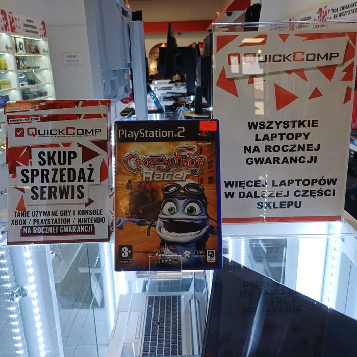 Gra PlayStation 2 PS2 Crazy Frog Racer 8/10 Gwarancja 1 Rok QUICK-COMP