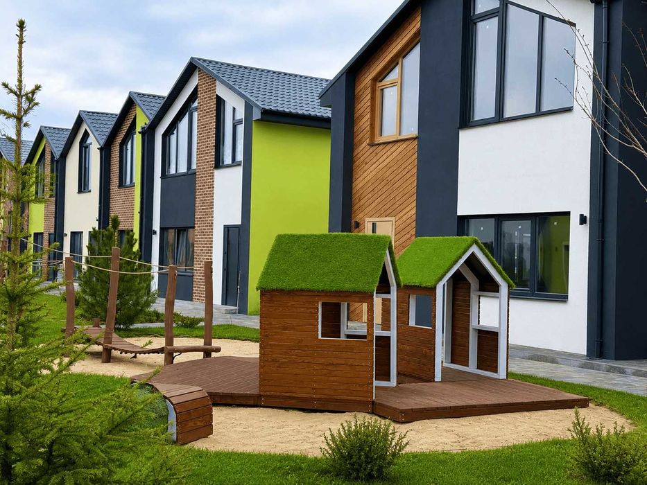 Таунхауси (сітіхауси) 55 кв.м під Броварами (3 км від ТРЦ Термінал)