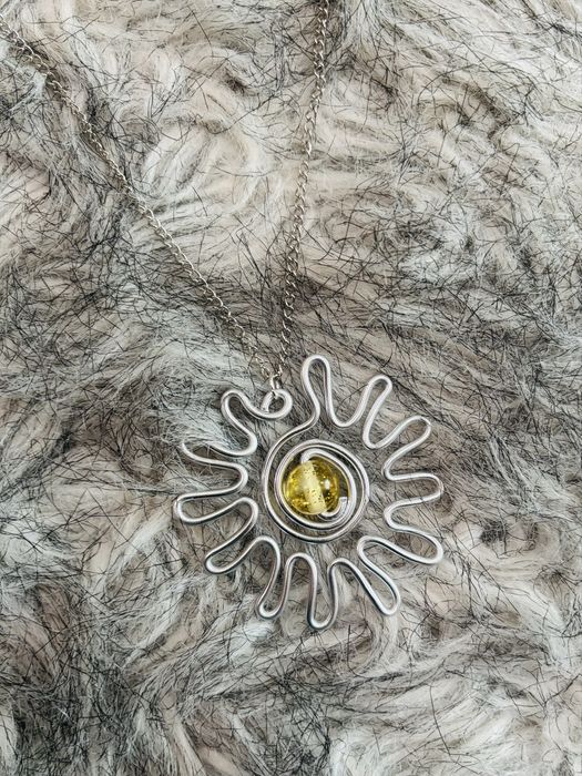 Colar sol handmade