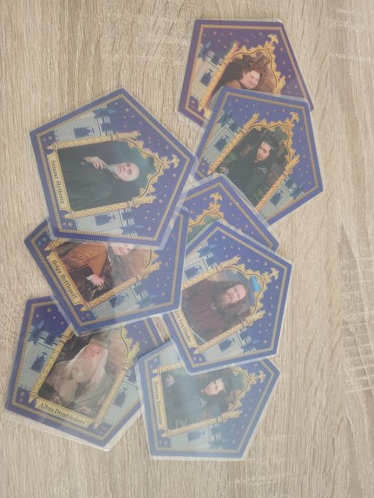 Harry Potter karta złoty Dumbledore UNIKAT