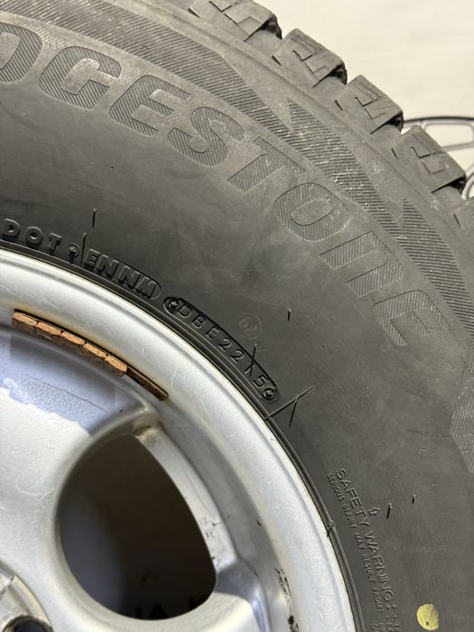 Колеса в зборі 275/70 R16 Bridgestone (зима),диски 6х139.7 R16 Toyota