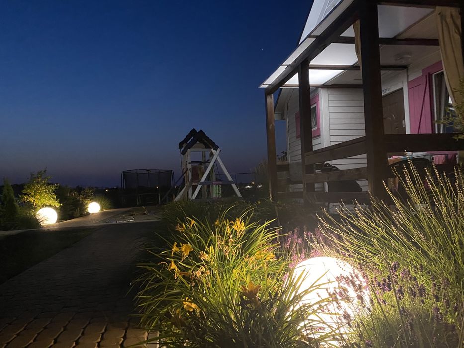 Domek LUX z prywatnym jacuzzi i ogródkiem