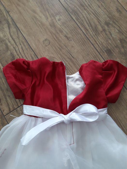 Sukienka wesele roczek r. 80 hafty cekiny