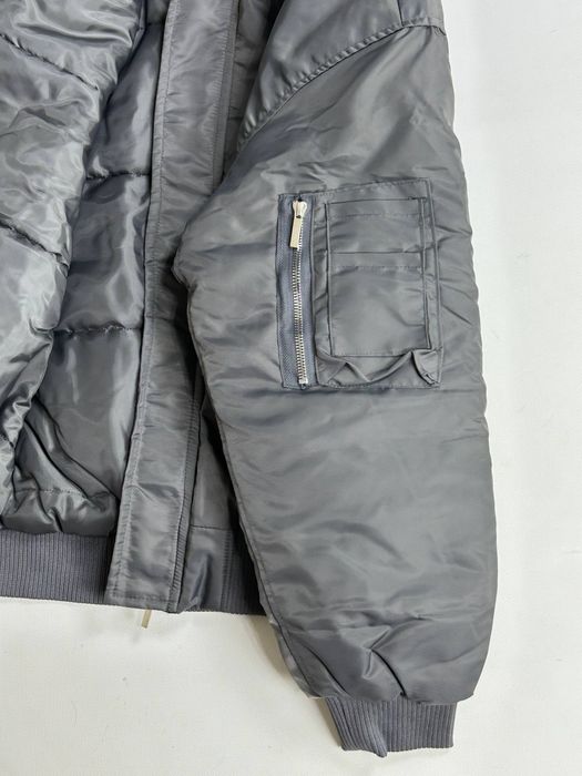 Bomber jacket grey opium arhive distressed сірий бомбер сірий архів опіум куртка унісекс оверсайз колір сіра куртка  S M L XL