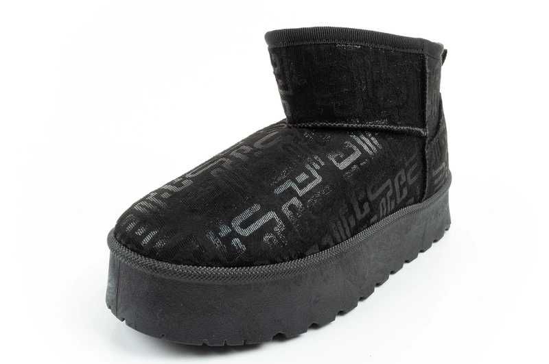 Lee Cooper śniegowce zimowe futerko ocieplane botki czarne r. 36-41