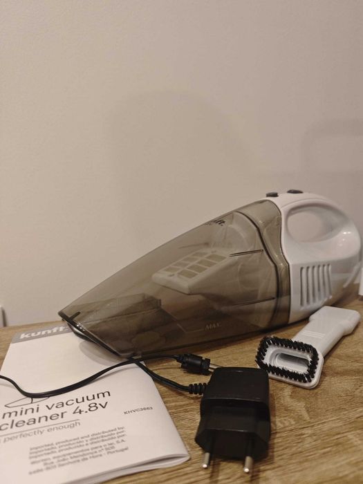 Mini Aspirador Kunft KHVC3663 4,8v com caixa e acessórios