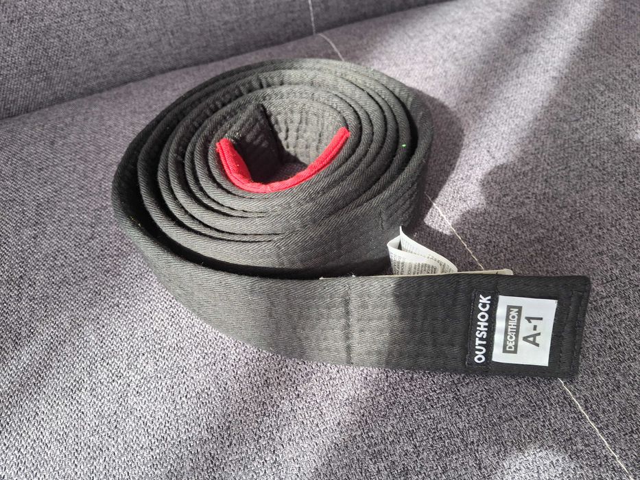Pas czarny BJJ / Judo / Ju-jitsu Outshock NOWY rozmiar A1