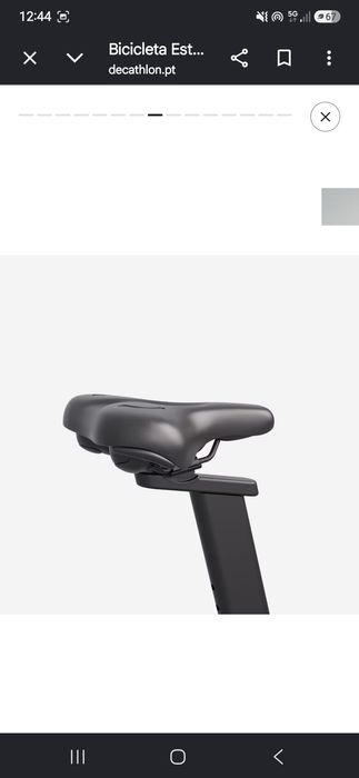 Bicicleta Estática Domyos EB900 B - com sinais de uso