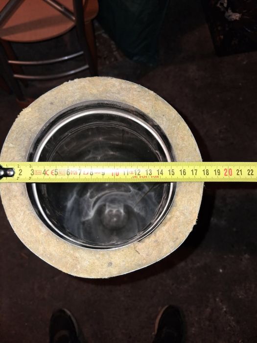 Rura nierdzewna ocieplana.