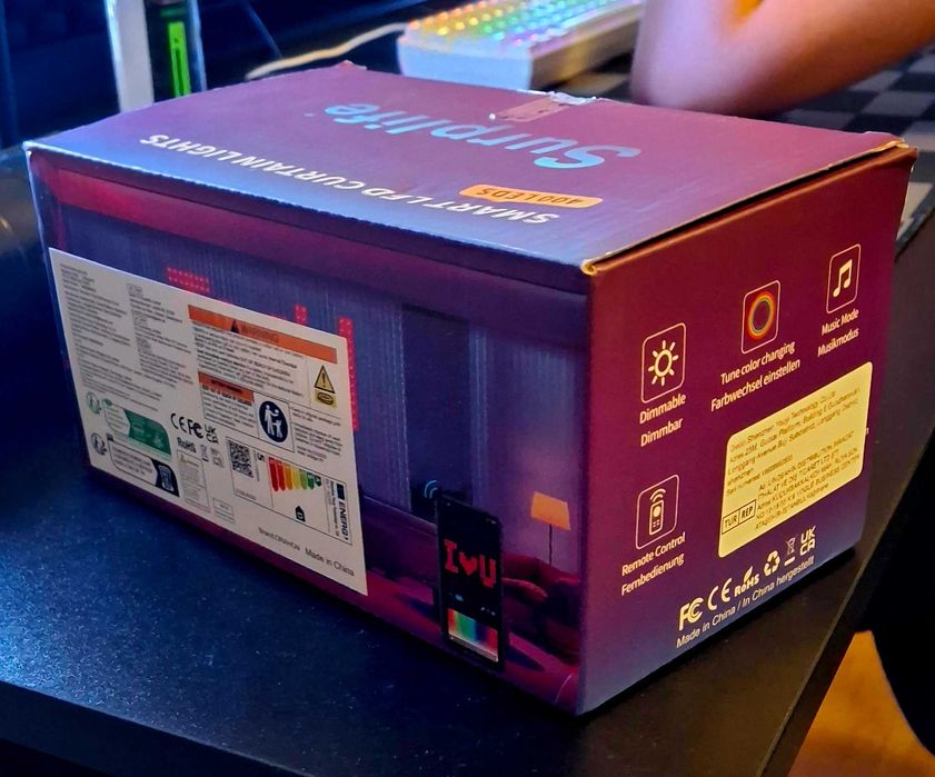 Kurtyna smart orahon led