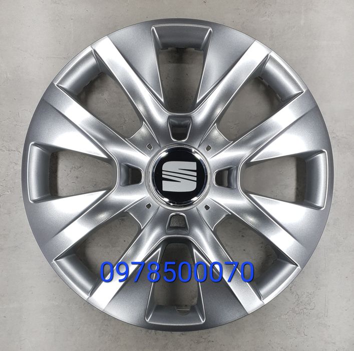 Ковпаки Seat Ibiza Altea Leon Alhambra Тoledo Ateca Колпаки Сіат