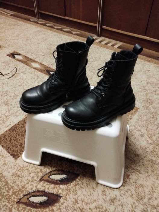 Полусапожки на меху женские натуральный кожа 38р.