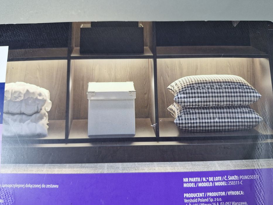 Lethe Lampki LED Podszafkowe na Baterie Samoprzyepne 3 szt. + Pilot