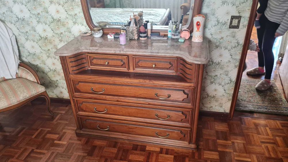 Conjuntos de Móveis de Sala de Estar e Quarto - Vintage - Aveiro