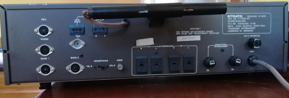 Strato R 7000 (receiver alemão)