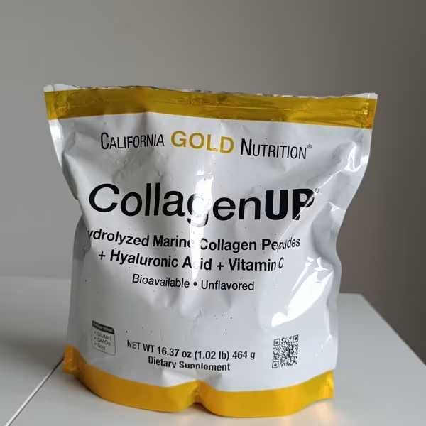 Колаген California Gold з гіалуроновою кислотою та вітаміном C, 464 г