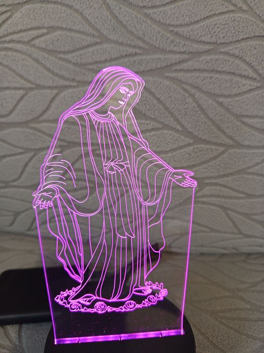 Candeeiro 3D luz noturna.423648208523765764