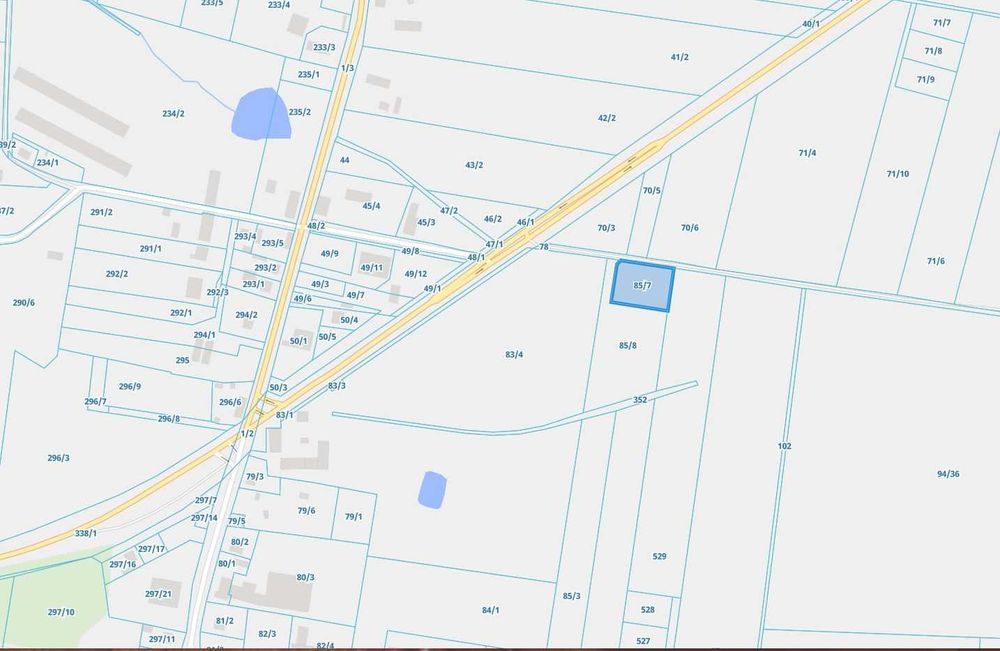 Działka przemysłowa Ligota polska 0,22ha