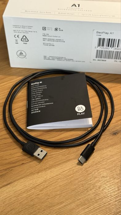 Głośnik  Bang & Olufsen Beoplay A1 – fioletowy jak Beosound