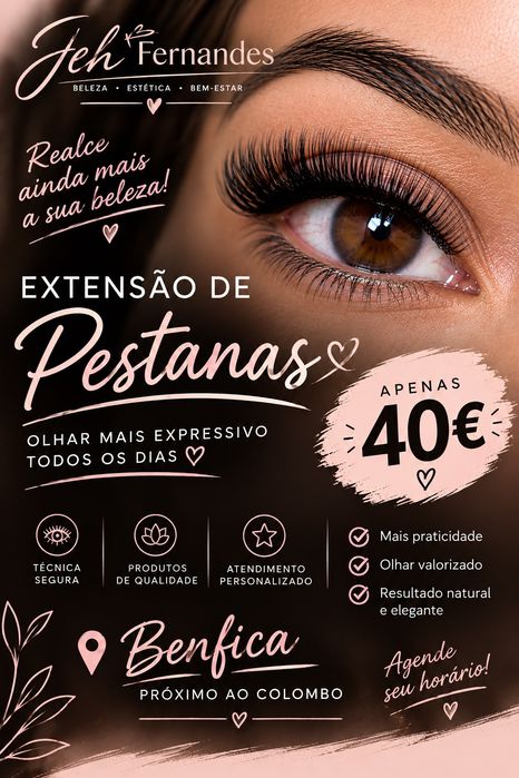 Extensão de Pestanas
