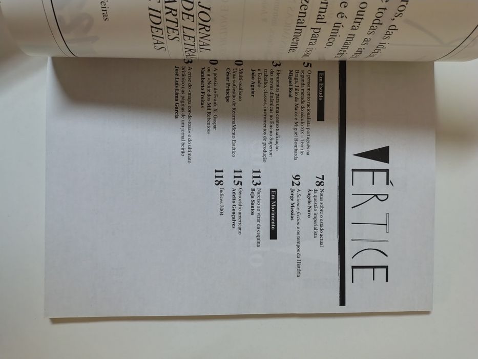 Revista Vértice, n° 122