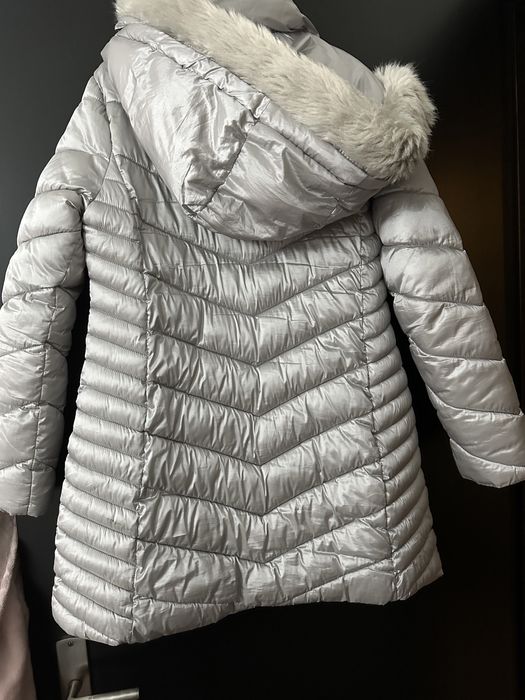 Casaco Alcochoado cinza/prata