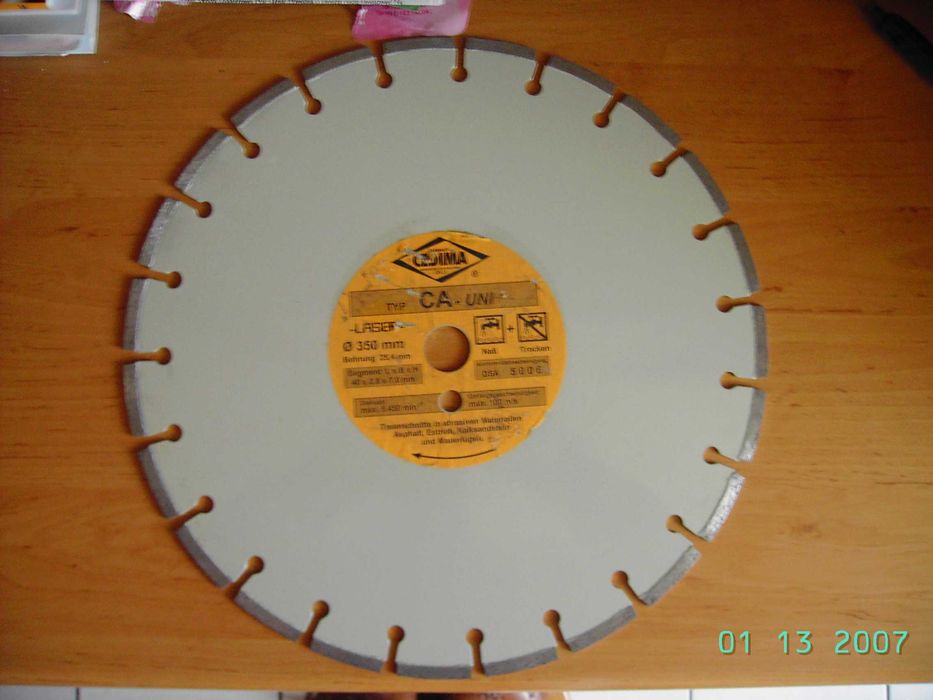 Tarcza diamentowa Cedima 350 mm