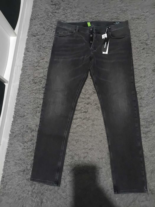 Diesel jeansy czarne