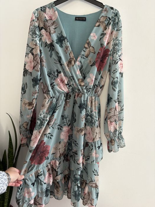 Vestido forrado, fluído [TU]