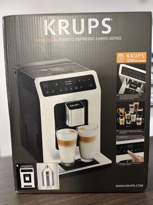 Ekspres ciśnieniowy do kawy KRUPS Evidence EA891110 Poznań Długa 14