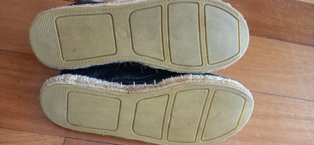 Alpercatas preto brilhante