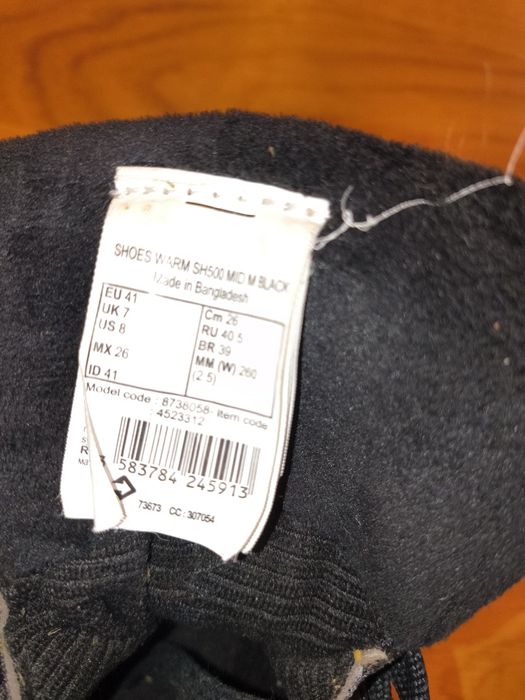 Buty zimowe rozm.41 Quechua Decathlon