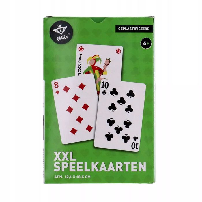 Karty Do Gry Xxl Do Pokazów 12 X 18 Cm. Nowy Produkt