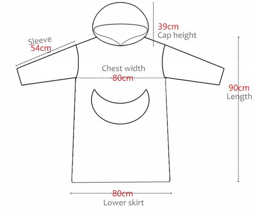 Bluza AWOKADO Polar Oversize DELIKATNA!