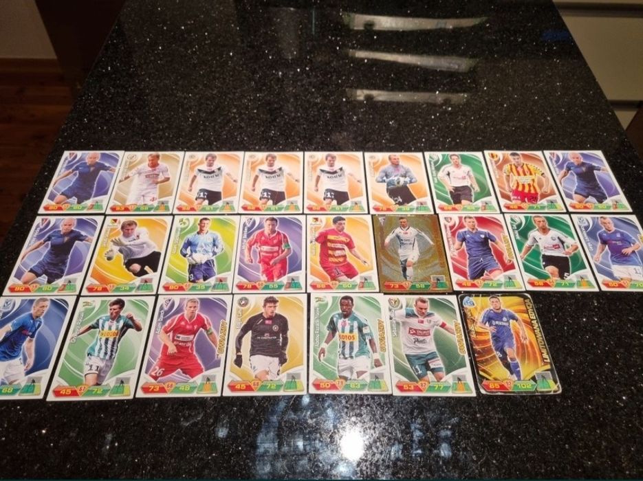 Karty piłkarskie Panini Adrenalyn Ekstraklasa Piech Mila Traore Cani