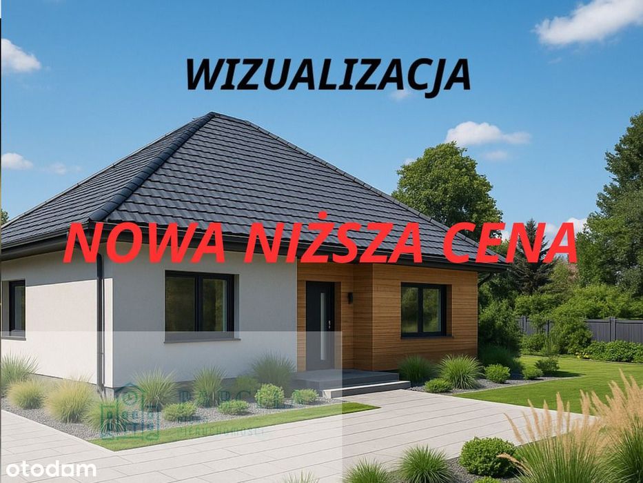Dom w stanie surowym w Dobryszycach