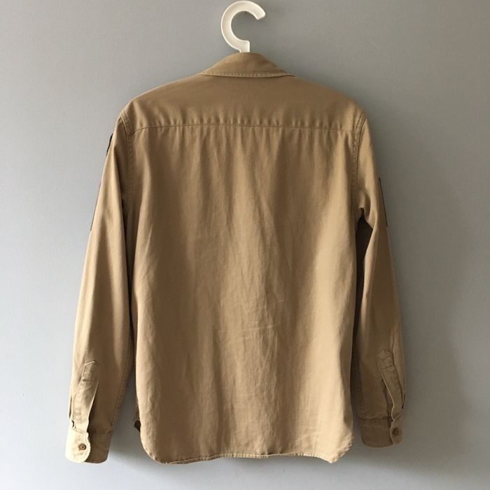 DENIM&SUPPLY Ralph Lauren koszula męska S moro militarny styl gruba
