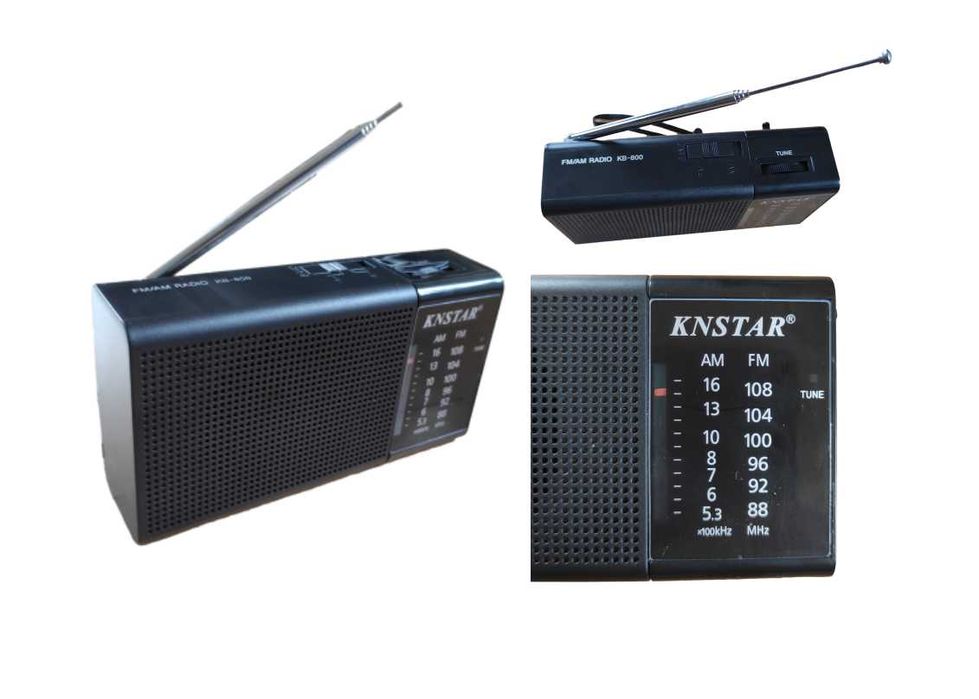 RADIO przenośne BATERYJNE kuchenne AM FM na baterie kieszonkowe