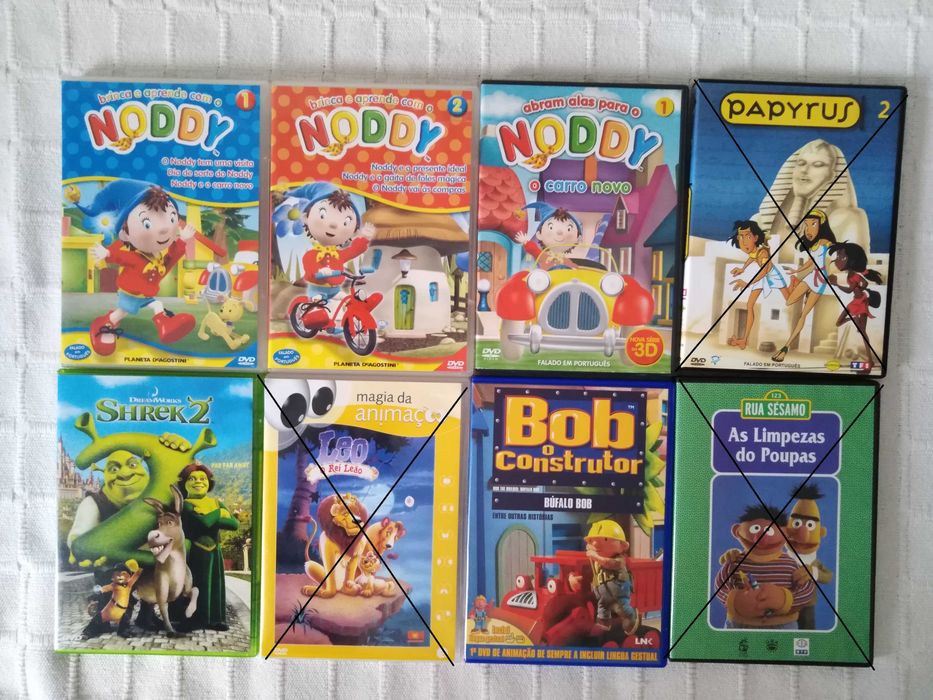 DVDs Vários Títulos