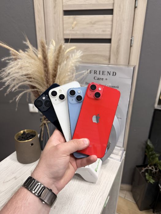 iPhone 14 128/256gb blue/white/red/black