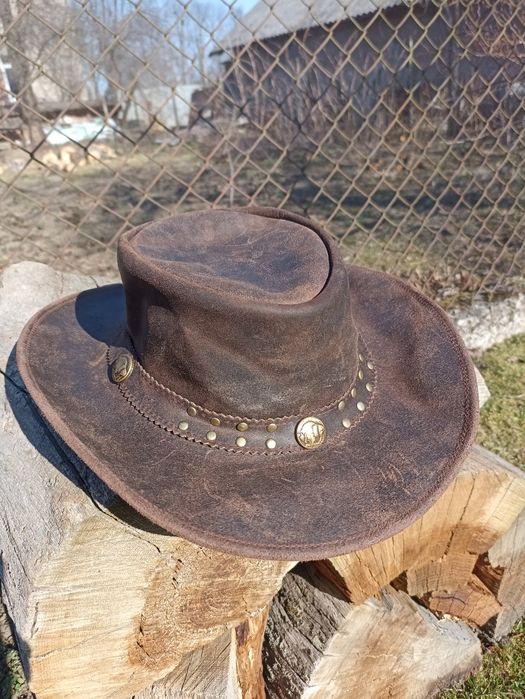 Капелюх шкіряний ковбойський ви-во Австралія