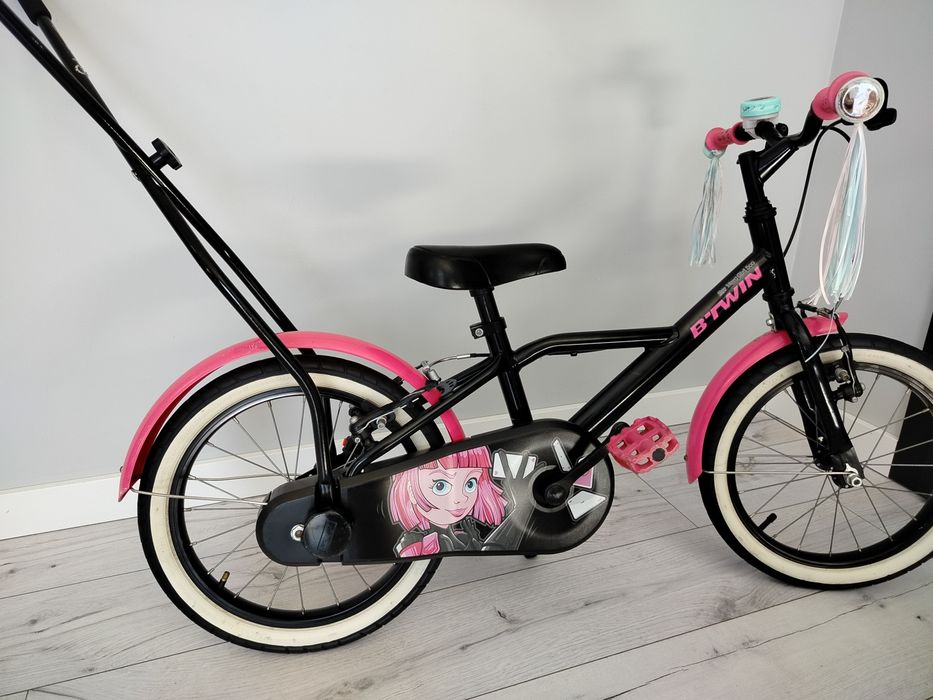 Rower dziecięcy 16 cali Btwin Spy Hero  stan Bdb