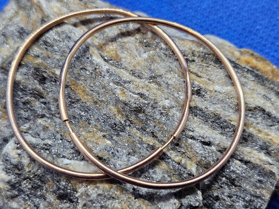 Złote Kolczyki Koła 14K 2,61 gr
