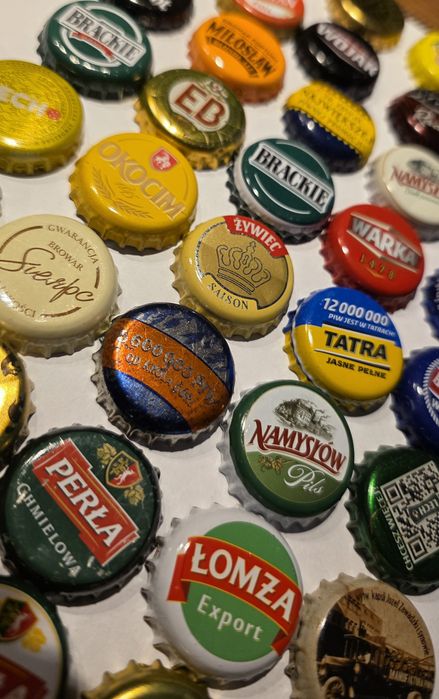 Kapsle polskie i zagraniczne plus Żywiec