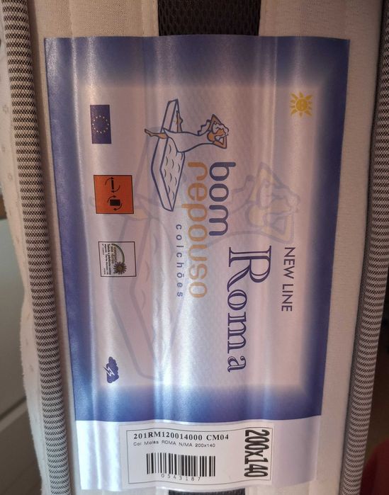 Colchão Bom Repouso (modelo Roma) - 200x140
