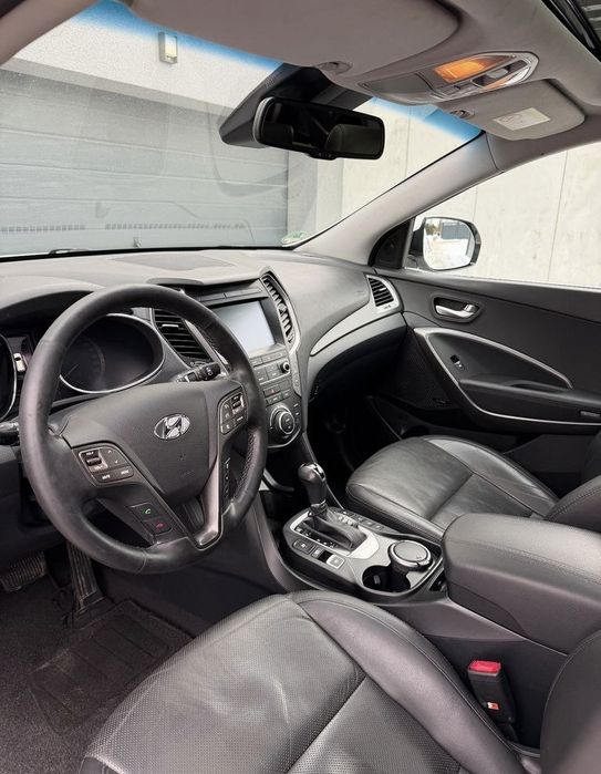 Hyundai Santa Fe blue 2.2 CRDI 4WD Automatik Premium