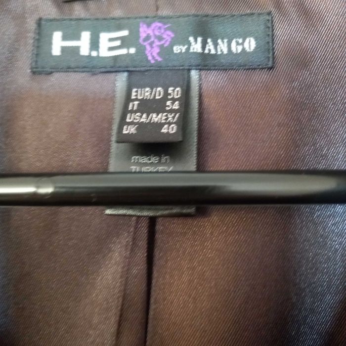 Marynarka męska H.E by Mango w rozmiarze 50.