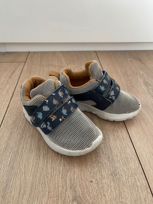 Buty  r. 20 | Adidasy na rzepy +  klapki | Wkładka 13 cm