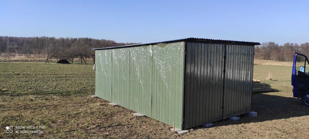 Garaż Blaszany II gatunek w PROMOCYJNEJ cenie